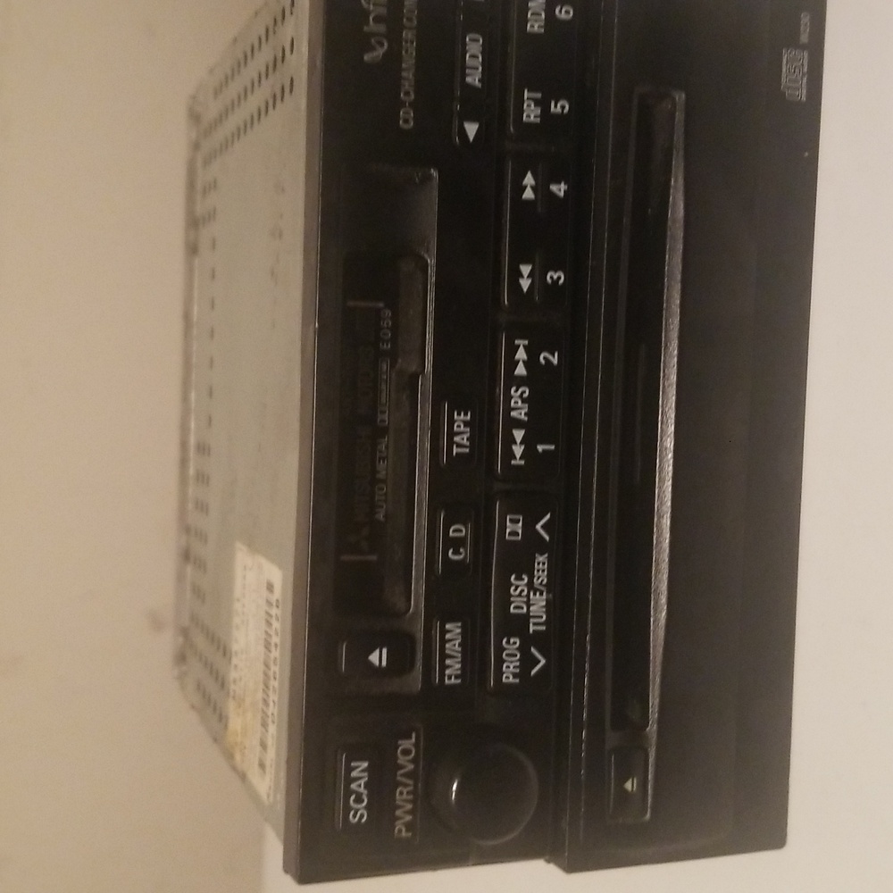 Black Car Stereo Receiver